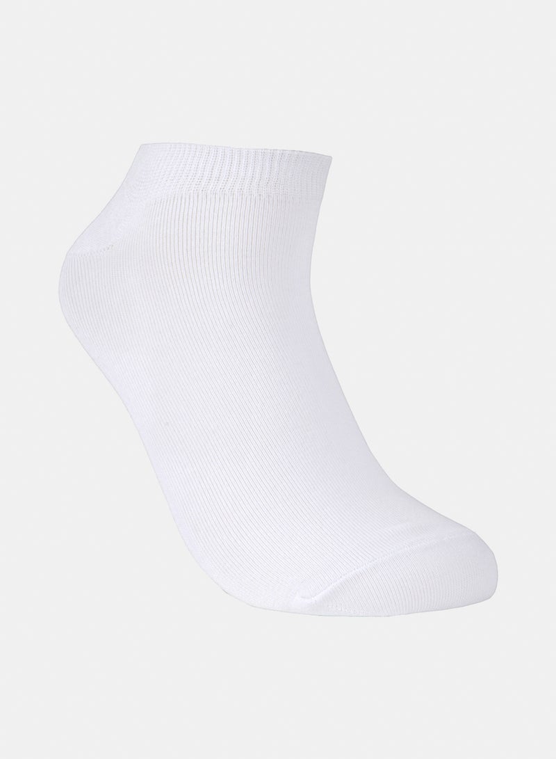 Odds Women's Pack of 3 Lycra Ankle Casual Plain Socks - Image 4